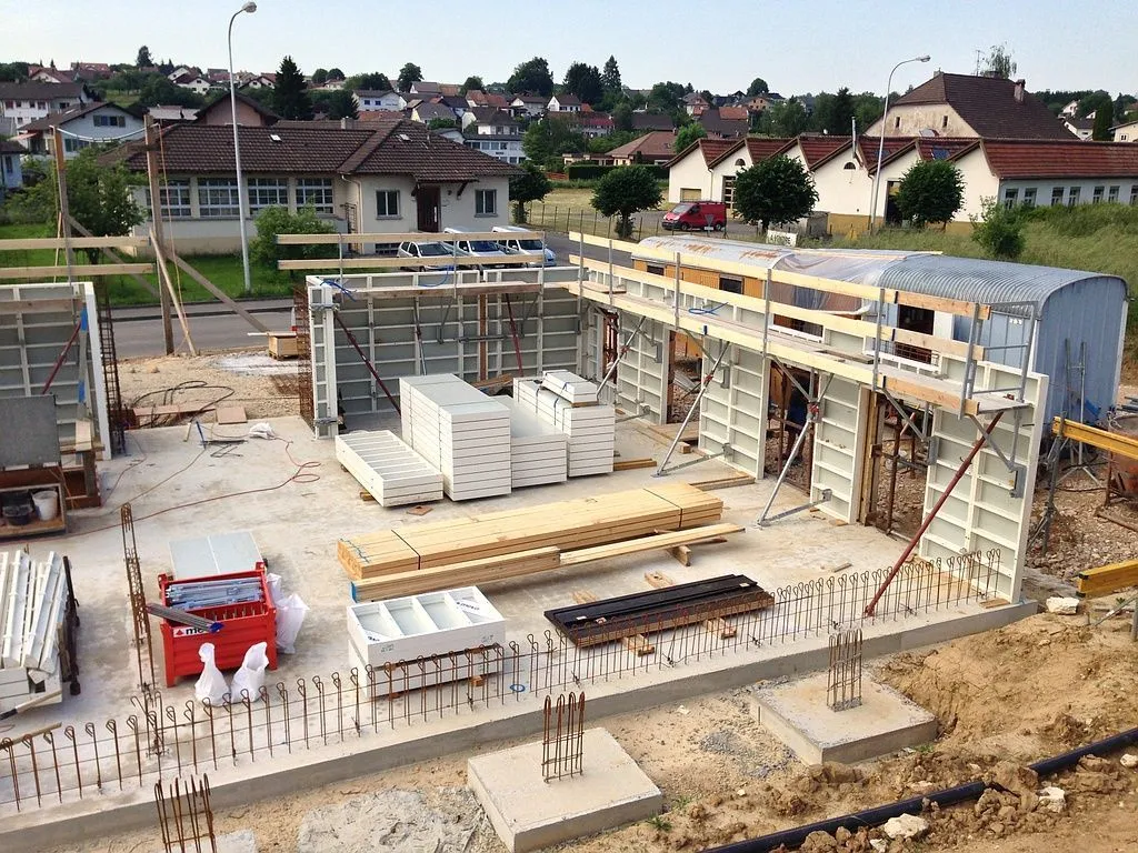Forage dans dalle béton